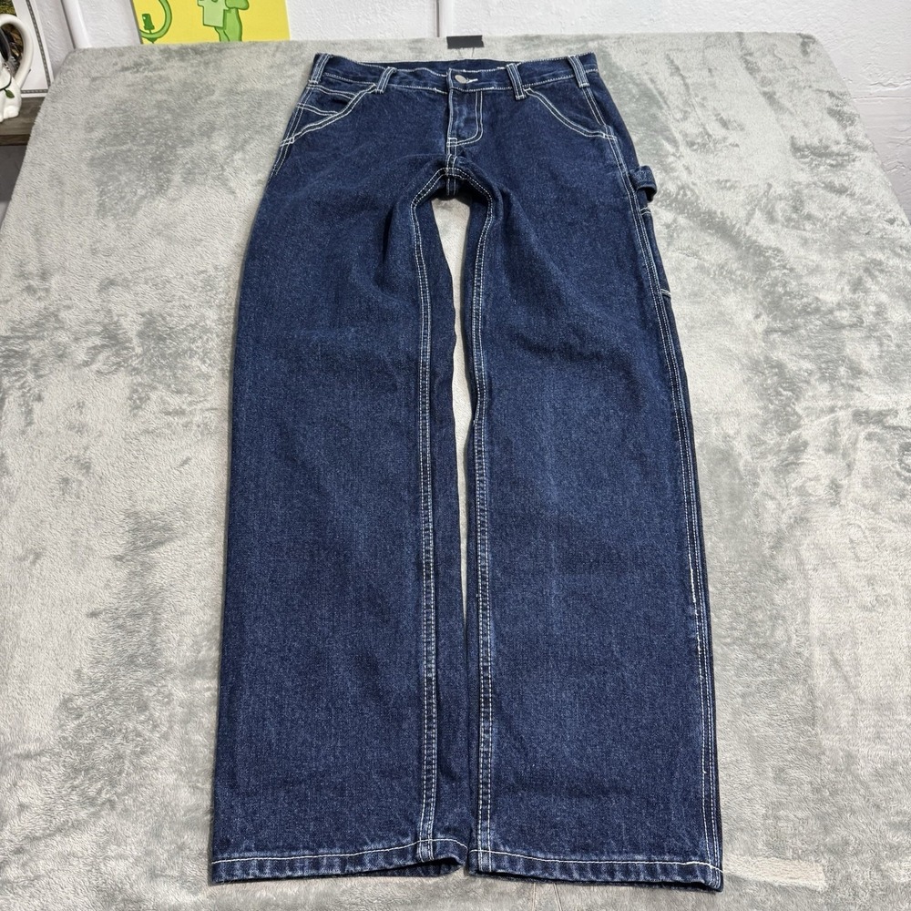 JOHN GALT x YELLOW RAT BASTARD Womens Jeans Wide-Leg Carpenter Small 28x29.5